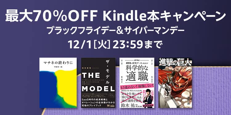 ブラックフライデー&サイバーマンデー
